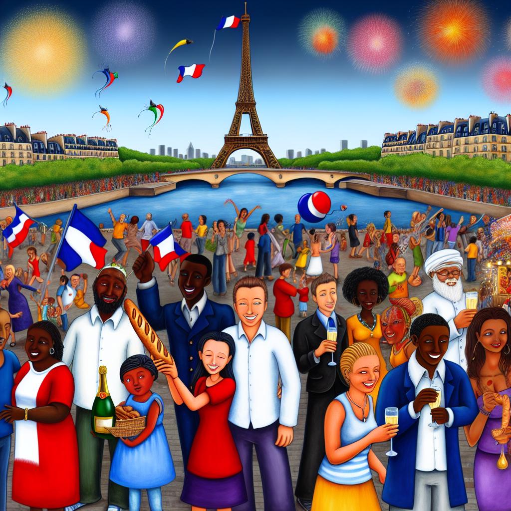 Bastille Day celebrations in Paris