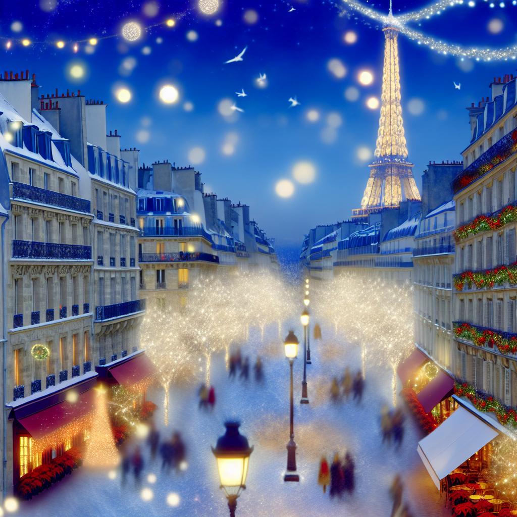 How Paris transforms for the holidays