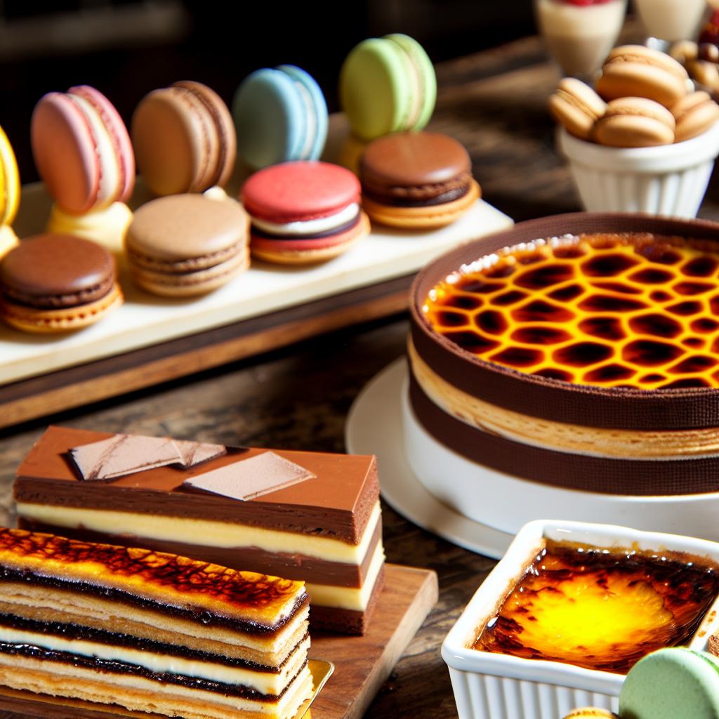 Iconic Parisian desserts