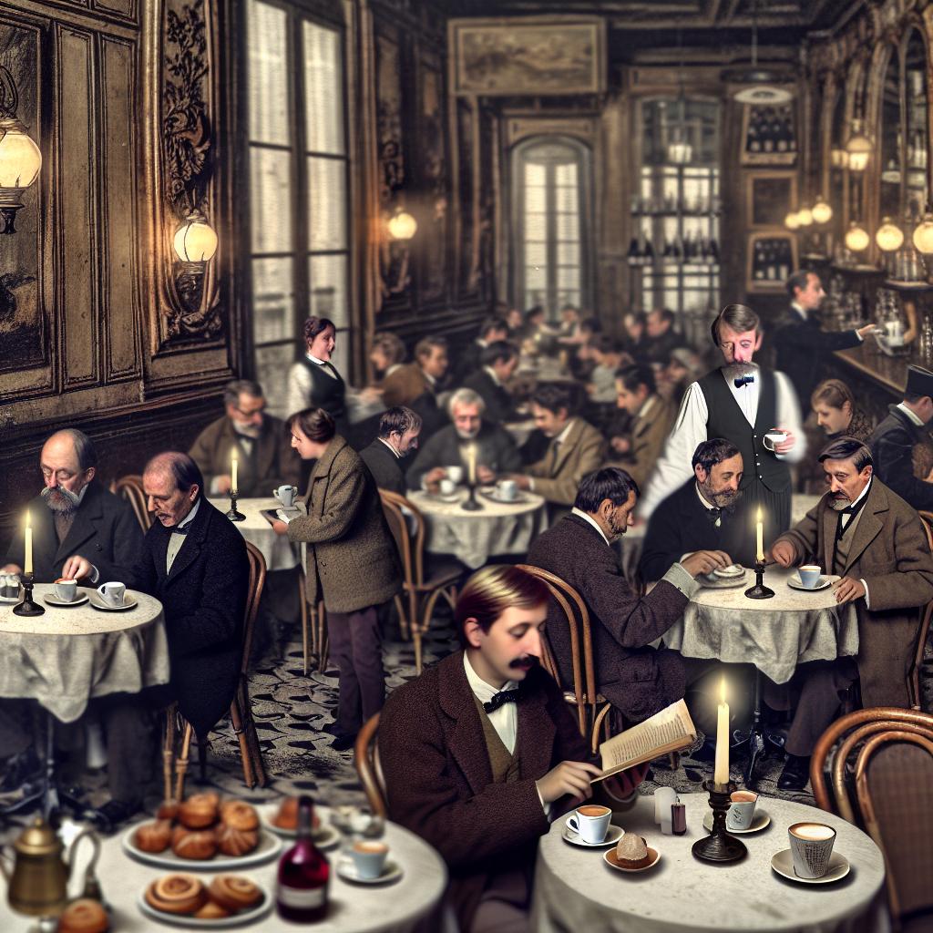 Literary cafés of Paris