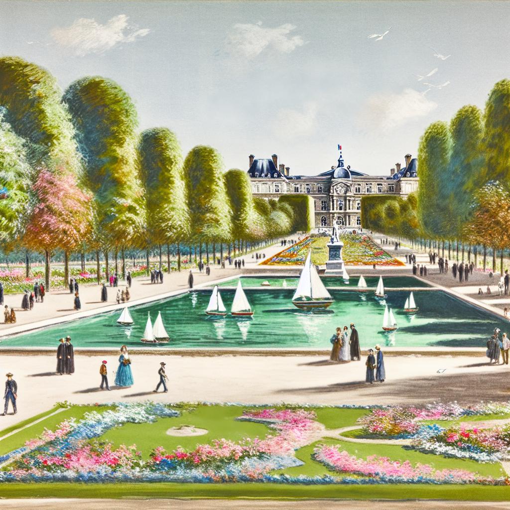 Parks and gardens to visit in Paris (e.g., Luxembourg Gardens)