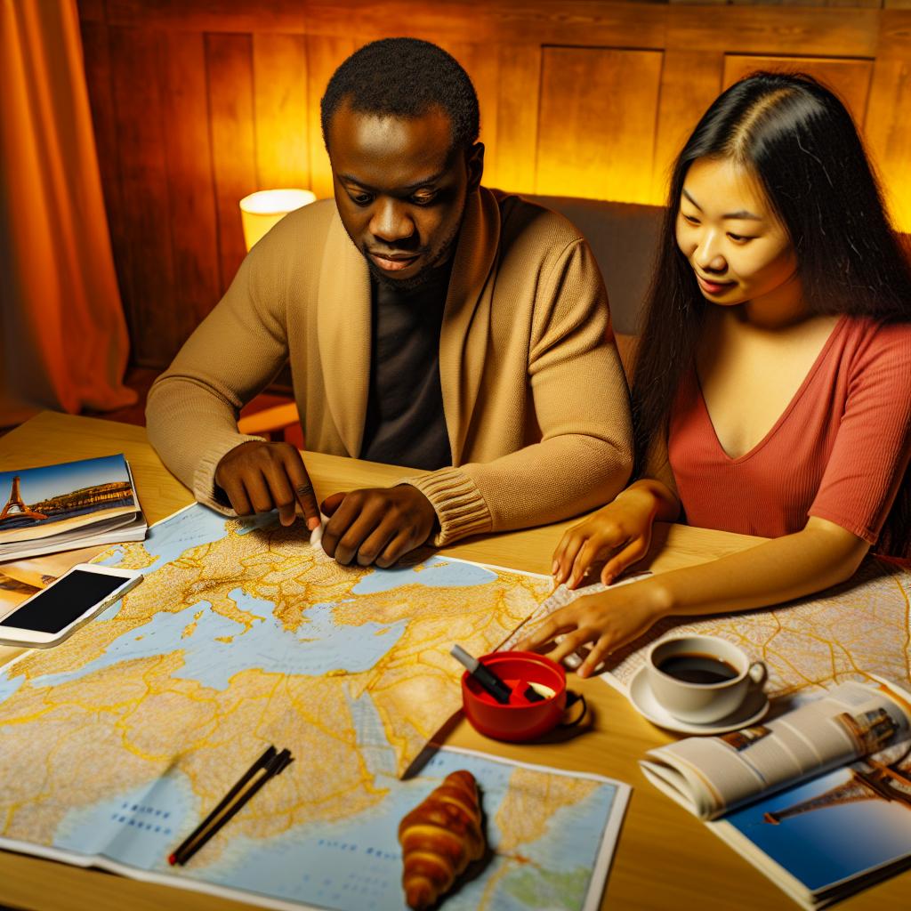 Planning a romantic trip to Paris