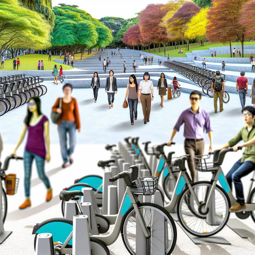 The Vélib’ bike-sharing system