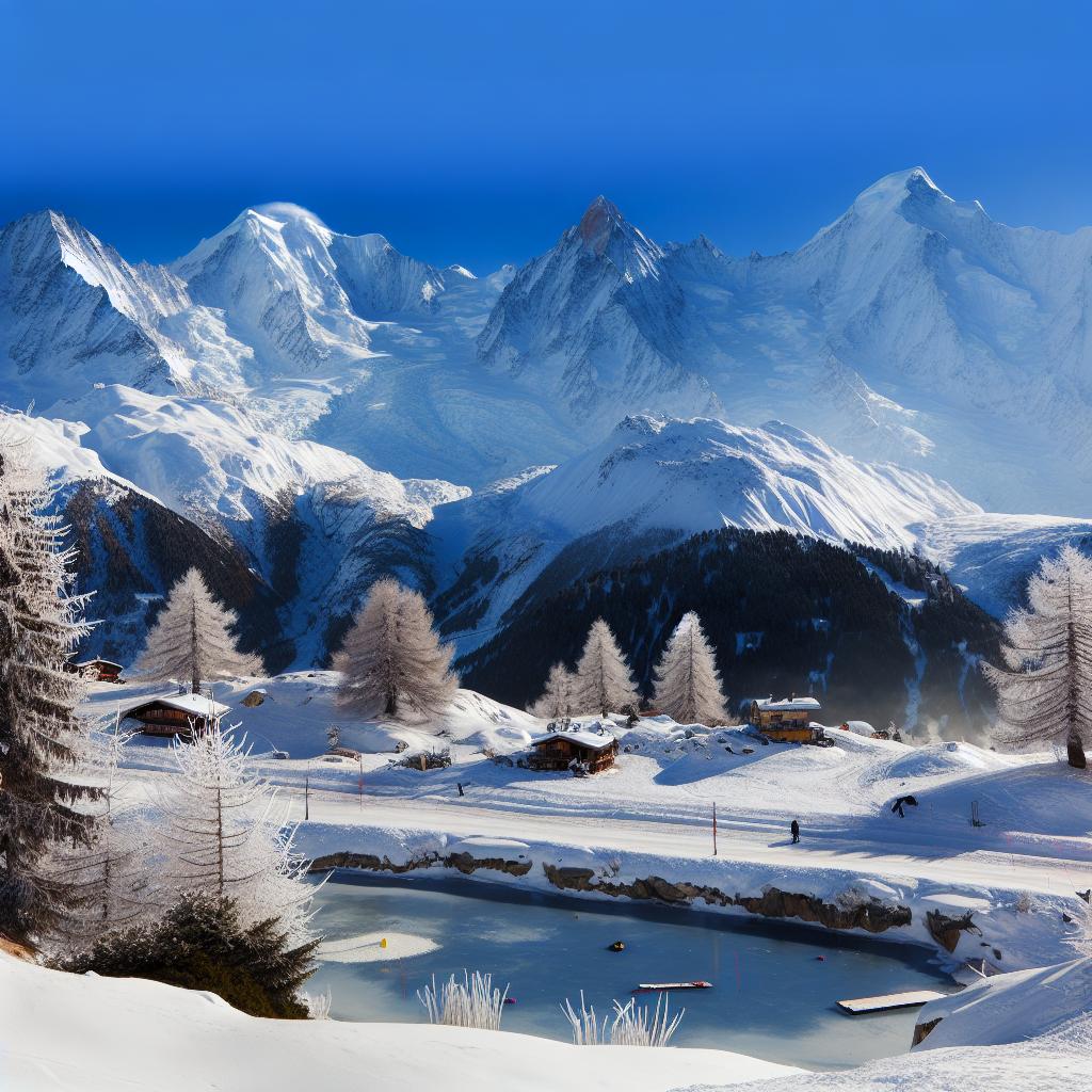 The french alps