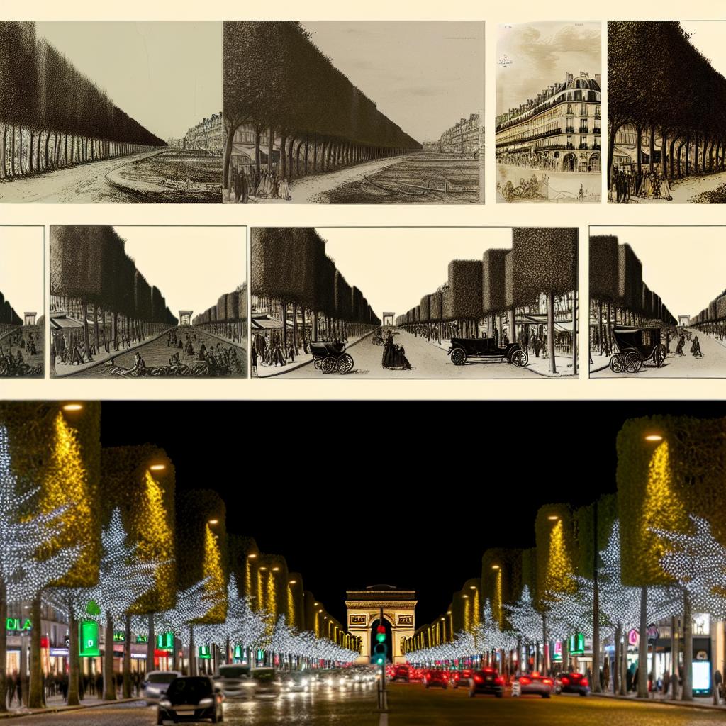 The history of the Champs-Élysées