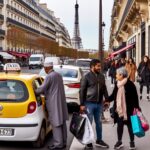 The role of taxis and rideshares in Paris
