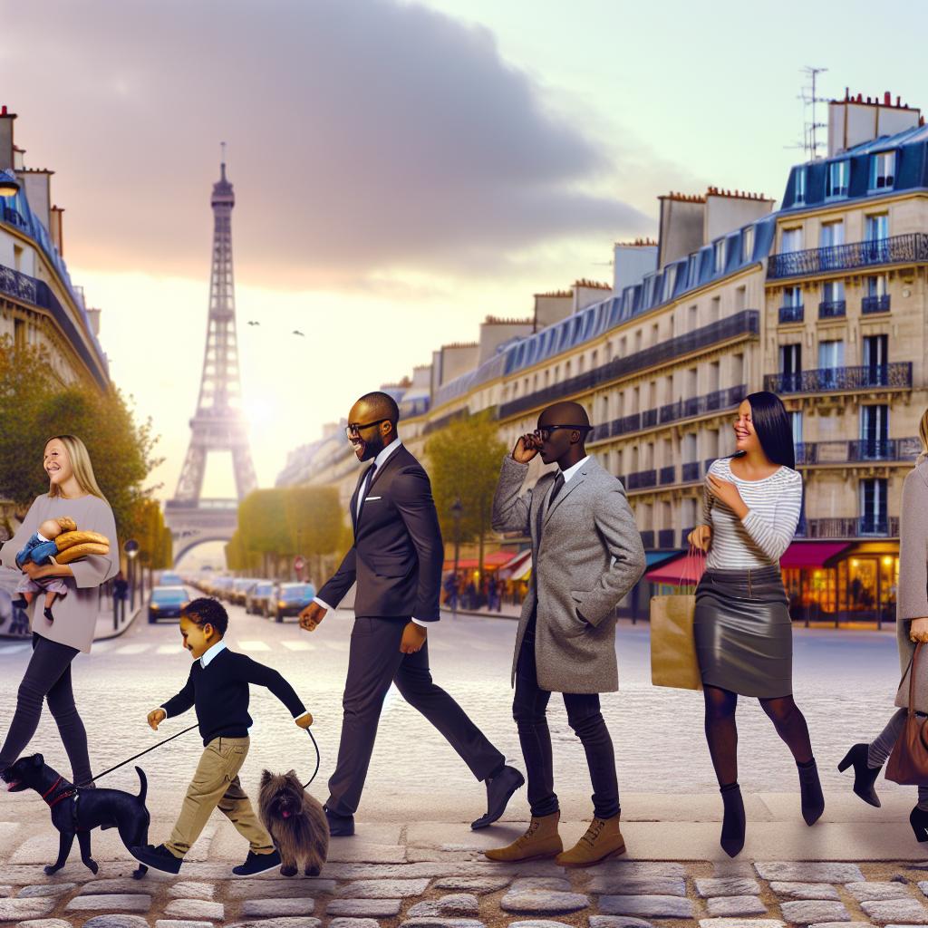 Walking as a mode of transportation in Paris